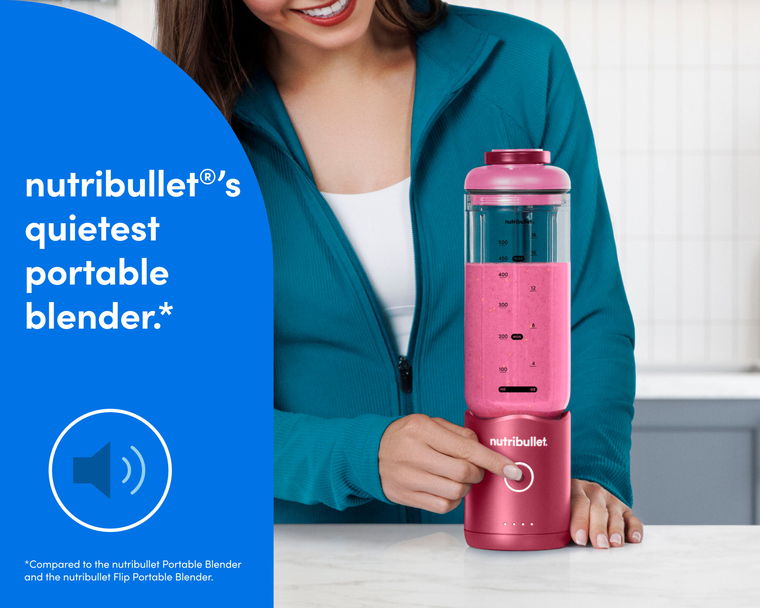 frullatore portatile nutribullet flex