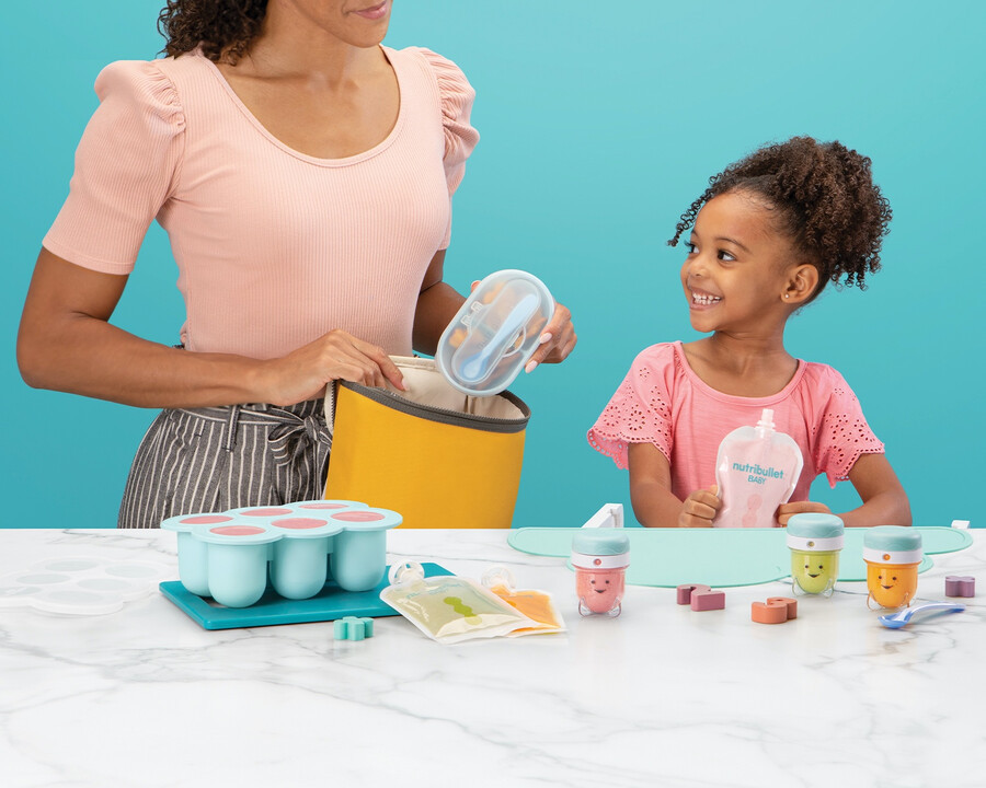 kit per la preparazione dei pasti per neonati e bambini piccoli