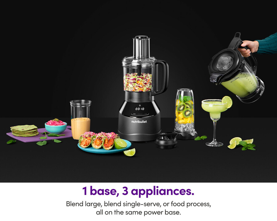 sistema di preparazione tripla nutribullet
